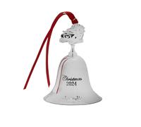 Wallace 2024 Silver Plated Grande Baroque Bell Ornament 30th Edition