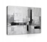 WallArena - Cuadros en lienzo - Abstracto, 100x70 cm - Imagen sobre lienzo - Cuadro de pared XXL grande - Cuadros de pared para salon y dormitorio - para salon modernos impresion artistica