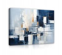 WallArena - Cuadros en lienzo - Abstracto, 100x70 cm - Imagen sobre lienzo - Cuadro de pared XXL grande - Cuadros de pared para salon y dormitorio - para salon modernos impresion artistica