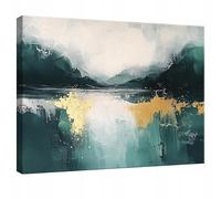WallArena - Cuadros en lienzo - Abstracto, 120x80 cm - Imagen sobre lienzo - Cuadro de pared XXL grande - Cuadros de pared para salon y dormitorio - para salon modernos impresion artistica