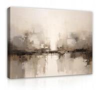 WallArena - Cuadros en lienzo - Abstracto, 120x80 cm - Imagen sobre lienzo - Cuadro de pared XXL grande - Cuadros de pared para salon y dormitorio - para salon modernos impresion artistica