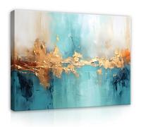 WallArena - Cuadros en lienzo - Abstracto, 120x80 cm - Imagen sobre lienzo - Cuadro de pared XXL grande - Cuadros de pared para salon y dormitorio - para salon modernos impresion artistica
