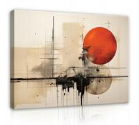 WallArena - Cuadros en lienzo - Abstracto, 120x80 cm - Imagen sobre lienzo - Cuadro de pared XXL grande - Cuadros de pared para salon y dormitorio - para salon modernos impresion artistica