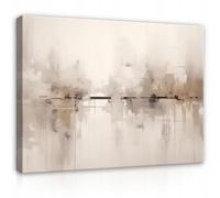 WallArena - Cuadros en lienzo - Abstracto, 60x40 cm - Imagen sobre lienzo - Cuadro de pared XXL grande - Cuadros de pared para salon y dormitorio - para salon modernos impresion artistica