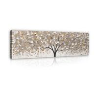 WallArena - Cuadros en lienzo - Árbol, 145x45 cm - Imagen sobre lienzo - Cuadro de pared XXL grande - Cuadros de pared para salon y dormitorio - para salon modernos impresion artistica