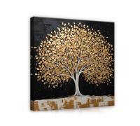 WallArena - Cuadros en lienzo - Árbol, 80x80 cm - Imagen sobre lienzo - Cuadro de pared XXL grande - Cuadros de pared para salon y dormitorio - para salon modernos impresion artistica