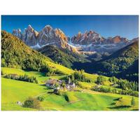 WallArena - Fotomural de vellon Montañas, Montañas, 350x250 cm - Fotomurales - Papeles pintados - para salon y dormitorio - Papel pintado de vellon mural de pared efecto 3D - in ola - Paisaje