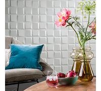 WallArt - Panel de pared 3D (12 paneles 3D, 3 m²), diseño 3D, revestimiento decorativo de pared para crear un muro 3D (OBERON)