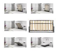 Wallbedking Cama Abatible Horizontal Clásica 90 x 190 cm | De Pared, Plegable, Oculta, Para Invitados