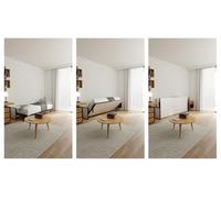 Wallbedking Cama abatible Morphy Studio - Sistema Multifuncional Modular SizeFlex y TypeFlex, Cama abatible Ahorra Espacio y Extensible con módulos de sofá (90x190, Horizontal)