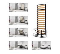 Wallbedking Standard Vertical Individual Cama Abatible Clásica 90 x 190 cm Vertical | Cama Abatible, Cama De Pared, Cama Plegable, Cama Oculta, Cama de Invitados