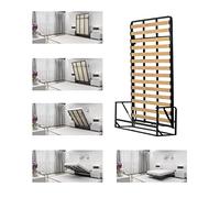 Wallbedking Standard Vertical Matrimonial Cama abatible Clásica 140 x 200 cm Vertical | Cama Abatible, Cama De Pared, Cama Plegable, Cama Oculta, Cama de Invitados
