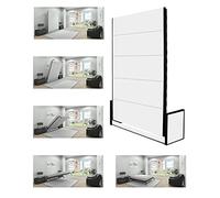 Wallbedking Studio Cama Abatible Vertical, 150 x 200 cm, Matrimonial, Cama de Pared Plegable