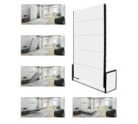 Wallbedking Studio Vertical Individual Cama abatible 120 x 190 cm Vertical | Cama Abatible, Cama De Pared, Cama Plegable, Cama Oculta, Cama de Invitados