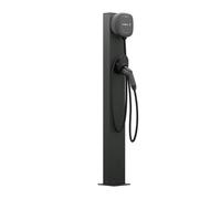 Wallbox Pedestal Eiffel, estación de Carga para Coche Eléctrico Independiente, Compatible con Pulsar Plus y Pulsar MAX, Carga de vehículos eléctricos, Poste de Montaje, Exterior