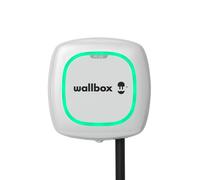 Wallbox Pulsar Plus -Cargador de vehiculo electrico (22kw de Potencia, Cable de 5 Metros, Conector Tipo 2, WiFi, Bluetooth, OCPP, Interior/Exterior)