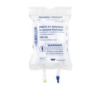 Wallcur Practi-Hetastarch al 6 % en solución electrolítica con lactato 500mL Bolsa de infusión (1 Bolsa) - Producto simulado para la formación médica