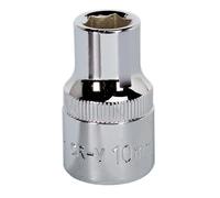 WallDrive® Socket 10 mm 1/2" Sq Drive totalmente pulido