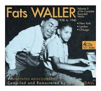 Waller, Fats - Of the Complete Recorded Works 1938-40 5 Box set Edition by Waller, Fats (2008) Audio CD