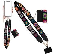 Wallet Phone Lanyard, Neck Phone Strap, Bohemian Phone Holder, Phone Chain Lanyard, Cell Phone Necklace, Phone Neck Strap, Phone Lanyard Strap, Bohemian Neck Holder, Phone Holder For Men, Phone Holder