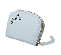 Wallet Pouch, Cartoon Change Purse, PU Leather Portable Credit Card Holder for Girls and Women, Compact Zipper Card Case with Fun Designs for Everyday Use and Travel Essentials, 10x2.5x9cm