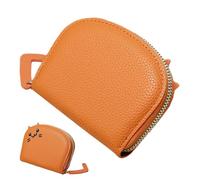 Wallet Pouch - PU Leather Change Purse Wallet | Portable Credit Card Holder | Cartoon Zipper Card Cases Holder For Girls, & Women