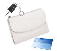 Wallet Women, Leather Travel Wallet Purse with Zippered Pockets, Slim Card Case Organizer for Girlfriend Wife Mother Sister Mom Family Friends Girls Present Use, 13.5x3x10cm