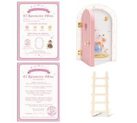 WALLFID Puerta Ratoncito Perez,Ratoncito Perez,1 Casa Mágica,3 Cartas De Ratoncito Perez,Recibe Un Recuerdo Especial Al Celebrar La Pérdida De Tu Diente