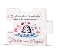 WALLFID Regalos Te Amo para Hombres Y Mujeres,Decoraciones De Bloques De Rompecabezas,Regalos De San Valentín, Regalos Románticos para Pareja