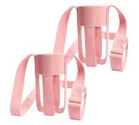 WALLFID - Soporte de botella de agua con correa - Compatibilidad premium para botellas de 10 a 40 onzas, diseñado para niños, compatible con Contigo y Zak, y más (rosa 2 piezas)
