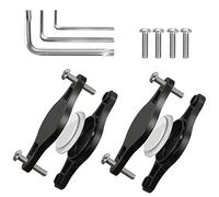 WALLFID Soporte para Bicicleta compatible con Apple AirTag 2.ª generación (2026) y AirTag (2021), montaje para portabidón, con tornillos de seguridad y herramientas, ligero y discreto
