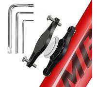 WALLFID Soporte para Bicicleta compatible con Apple AirTag 2.ª generación (2026) y AirTag (2021), montaje para portabidón, con tornillos de seguridad y herramientas, ligero y discreto