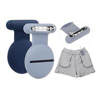 WALLFID Soporte para Bicicleta compatible con Apple AirTag 2021 y AirTag 2.ª Generación 2026 para montaje en portabidón con tornillos de seguridad y herramientas ligero y discreto