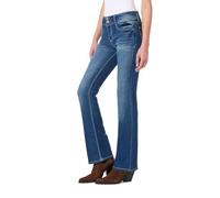 Wallflower Instastretch Luscious Curvy Bootcut Jeans para Mujer, Chrystie Pure, 22 Plus Largo