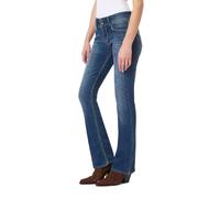 WallFlower Luscious Curvy Bootcut Mid-Rise Insta Stretch Juniors Jeans (Standard Y Plus), Magic, 11 Long para Mujer