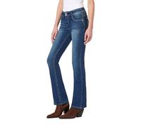 WallFlower Luscious Curvy Bootcut Mid-Rise Insta Stretch Juniors Jeans (Standard and Plus), Twinkle, 9 Long para Mujer