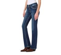 Wallflower Luscious - Jeans con Corte de Bota para Mujer, Talle Medio, elásticos, instantáneos, Talla pequeña, Mediana y Talla Grande, Jeans Juveniles, Heidi, 18 Plus
