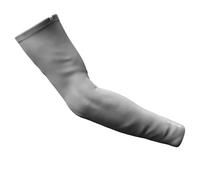 Wallhack Manga Gaming Pro | Bajo rozamiento, alto confort | Mejora la comodidad en alfombrillas de tela y vidrio | Manga completa, palma descubierta S/M Gris