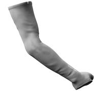 Wallhack Manga Gaming Pro con Guante | Bajo rozamiento, alto confort | Mejora la comodidad en alfombrillas de tela y vidrio | Manga completa, palma cubierta L/XL Gris