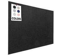WALLHERO Tablón de anuncios grande, tablero de tachuelas, 59 x 36 pulgadas, paquete de 15, tablero de corcho alternativo para paredes, tablero de corcho para pared, tablero de cordón para pared