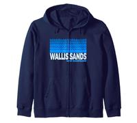 Wallis Sands NH - Wallis Sands New Hampshire Aquatic Sudadera con Capucha