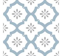 Wallpops FP2943 - Azulejos de Suelo, Multicolor, 30.48 x 30.48 cm (12 x 12 pulgadas), paquete de 10 unidades