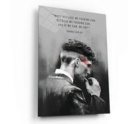 WallsDecor Lienzo de Tommy Shelby, póster de Peaky Blinders, impresión de Peaky Blinders, carteles retro de la serie de televisión, Peaky Blinders, impresión de la serie de televisión, Cillian Murphy