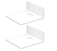 wallShelf Bracket - Adhesive Floating Rack, Compact Display Holder, Small Storage Shelf, Multi Purpose wallMount With Secure Grip Design | Versatile wallShelf Organizer For Bedroom Kitchen Nursery