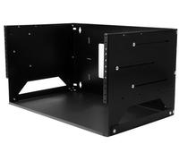 WALLSHELF4U Soporte de Pared 4U (34 Kg) Negro - STARTECH