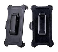 WallSkiN Paquete de 2 fundas de clip de cinturón de repuesto para Apple iPhone 14 Pro Max OtterBox Defender Series | Clip para soporte de cinturón (funda no incluida)