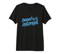 Wallstreet contra Internet Propiedad de acciones de Internet Camiseta Premium
