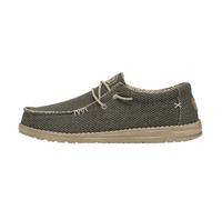 HEYDUDE WALLY BRAIDED ARMY-ARMY