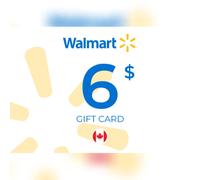 Walmart Gift Card 6 CAD Key - CANADA