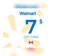 Walmart Gift Card 7 CAD Key - CANADA